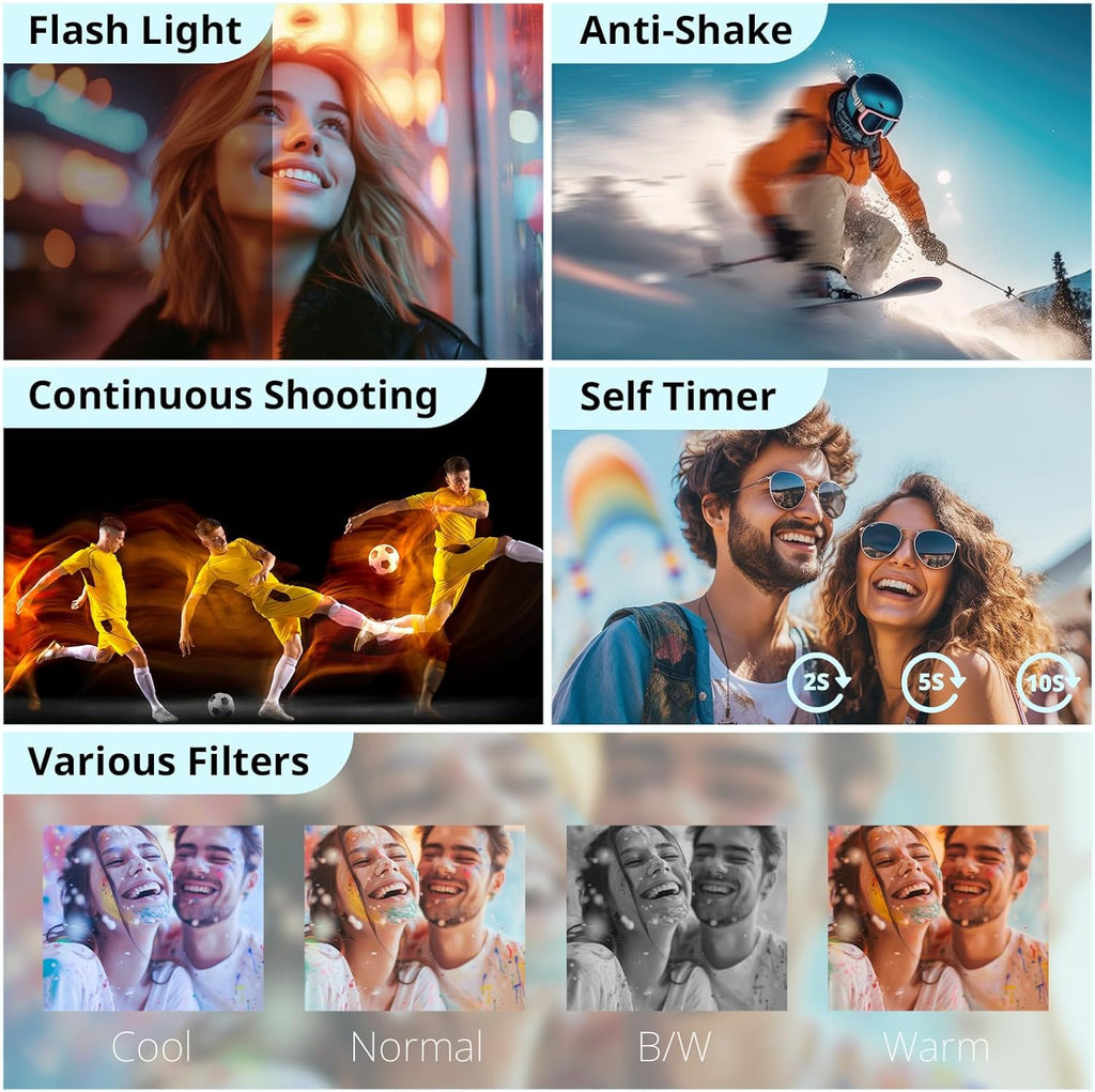 4K Digital Camera for Photography Autofocus, 2026 Latest 48MP